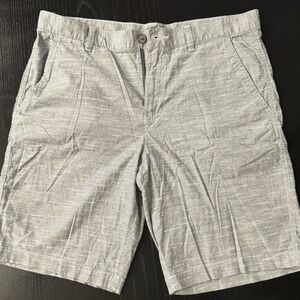 MARC ANTHONY Cotton Blend Flat Front  Casual Bermuda Shorts Men's Size 32